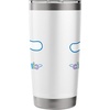 image:imageCinnamoroll Front amp Back Stainless Steel Insulated TumblerWhite