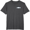 image:imageCinnamoroll Front and Back Logo Tee Shirt TShirtDark Heather Grey