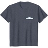 image:imageCinnamoroll Front and Back Logo Tee Shirt TShirtHeather Blue