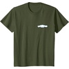 image:imageCinnamoroll Front and Back Logo Tee Shirt TShirtOlive Green