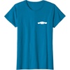 image:imageCinnamoroll Front and Back Logo Tee Shirt TShirtSapphire Blue