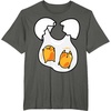 image:imageGudetama Lazy Egg Twins Tee Shirt TShirtAsphalt Grey