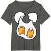 image:imageGudetama Lazy Egg Twins Tee Shirt TShirtAsphalt Grey
