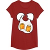 image:imageGudetama Lazy Egg Twins Tee Shirt TShirtCranberry Red
