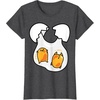 image:imageGudetama Lazy Egg Twins Tee Shirt TShirtDark Heather Grey