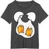 image:imageGudetama Lazy Egg Twins Tee Shirt TShirtDark Heather Grey