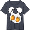 image:imageGudetama Lazy Egg Twins Tee Shirt TShirtHeather Blue