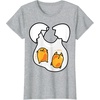 image:imageGudetama Lazy Egg Twins Tee Shirt TShirtHeather Grey
