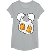 image:imageGudetama Lazy Egg Twins Tee Shirt TShirtHeather Grey