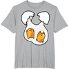 image:imageGudetama Lazy Egg Twins Tee Shirt TShirtHeather Grey