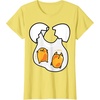 image:imageGudetama Lazy Egg Twins Tee Shirt TShirtLemon Yellow