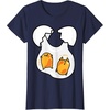 image:imageGudetama Lazy Egg Twins Tee Shirt TShirtNavy Blue