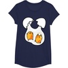 image:imageGudetama Lazy Egg Twins Tee Shirt TShirtNavy Blue