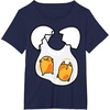 image:imageGudetama Lazy Egg Twins Tee Shirt TShirtNavy Blue