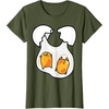 image:imageGudetama Lazy Egg Twins Tee Shirt TShirtOlive Green