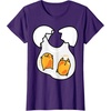 image:imageGudetama Lazy Egg Twins Tee Shirt TShirtPurple
