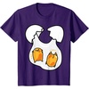 image:imageGudetama Lazy Egg Twins Tee Shirt TShirtPurple