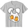 image:imageGudetama Lazy Egg Twins Tee Shirt TShirtSilver Grey