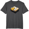 image:imageGudetama The Lazy Egg Japan Lazy Hanging TShirt SmallDark Heather Grey