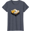 image:imageGudetama The Lazy Egg Japan Lazy Hanging TShirt SmallHeather Blue