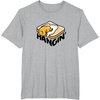 image:imageGudetama The Lazy Egg Japan Lazy Hanging TShirt SmallHeather Grey
