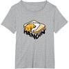 image:imageGudetama The Lazy Egg Japan Lazy Hanging TShirt SmallHeather Grey