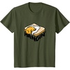 image:imageGudetama The Lazy Egg Japan Lazy Hanging TShirt SmallOlive Green