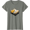 image:imageGudetama The Lazy Egg Japan Lazy Hanging TShirt SmallOlive Heather