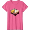 image:imageGudetama The Lazy Egg Japan Lazy Hanging TShirt SmallPink Heather
