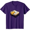 image:imageGudetama The Lazy Egg Japan Lazy Hanging TShirt SmallPurple