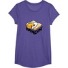 image:imageGudetama The Lazy Egg Japan Lazy Hanging TShirt SmallPurple Heather