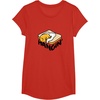 image:imageGudetama The Lazy Egg Japan Lazy Hanging TShirt SmallRed