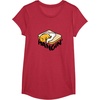 image:imageGudetama The Lazy Egg Japan Lazy Hanging TShirt SmallRed Heather