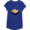 image:imageGudetama The Lazy Egg Japan Lazy Hanging TShirt SmallRoyal Blue