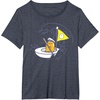 image:imageGudetama The Lazy Egg Sail Away Tee Shirt TShirtHeather Blue