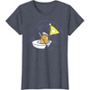 image:imageGudetama The Lazy Egg Sail Away Tee Shirt TShirtHeather Blue