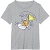 image:imageGudetama The Lazy Egg Sail Away Tee Shirt TShirtHeather Grey