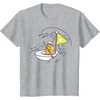 image:imageGudetama The Lazy Egg Sail Away Tee Shirt TShirtHeather Grey