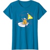 image:imageGudetama The Lazy Egg Sail Away Tee Shirt TShirtSapphire Blue