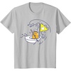 image:imageGudetama The Lazy Egg Sail Away Tee Shirt TShirtSilver Grey