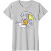 image:imageGudetama The Lazy Egg Sail Away Tee Shirt TShirtSilver Grey