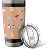 image:imageHello Kitty Adventure Stickers Stainless Steel Insulated TumblerBlack