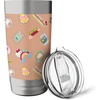 image:imageHello Kitty Adventure Stickers Stainless Steel Insulated TumblerBrushed Steel
