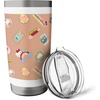 image:imageHello Kitty Adventure Stickers Stainless Steel Insulated TumblerWhite
