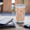 image:imageHello Kitty Adventure Stickers Stainless Steel Insulated TumblerWhite