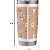 image:imageHello Kitty Adventure Stickers Stainless Steel Insulated TumblerWhite