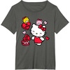 image:imageHello Kitty Be Mine Candy Gifts Valentines TShirt SmallAsphalt Grey