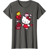 image:imageHello Kitty Be Mine Candy Gifts Valentines TShirt SmallAsphalt Grey
