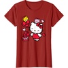 image:imageHello Kitty Be Mine Candy Gifts Valentines TShirt SmallCranberry Red
