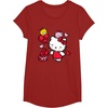 image:imageHello Kitty Be Mine Candy Gifts Valentines TShirt SmallCranberry Red